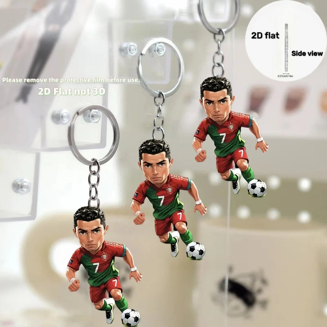 CR7 2D Keychain