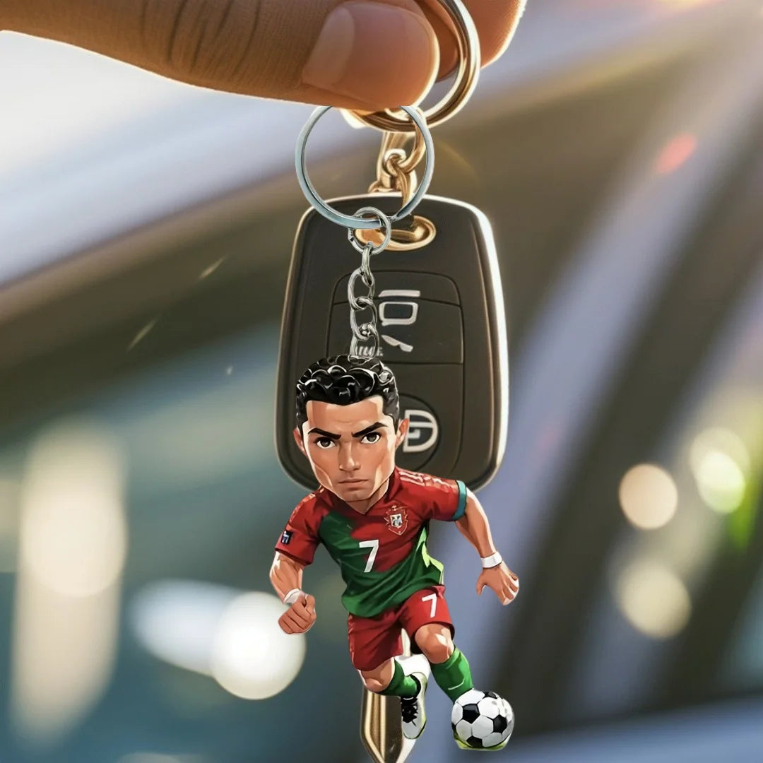 CR7 2D Keychain