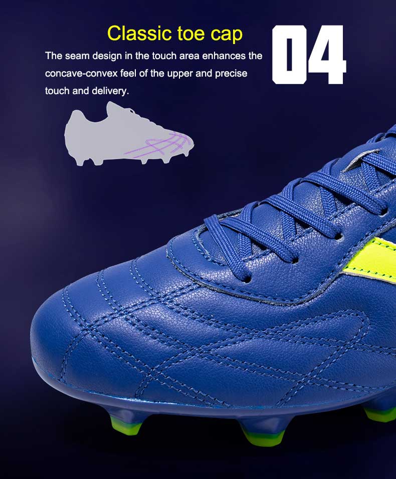 KELME FG Soccer Shoes Original Calf-Skin
