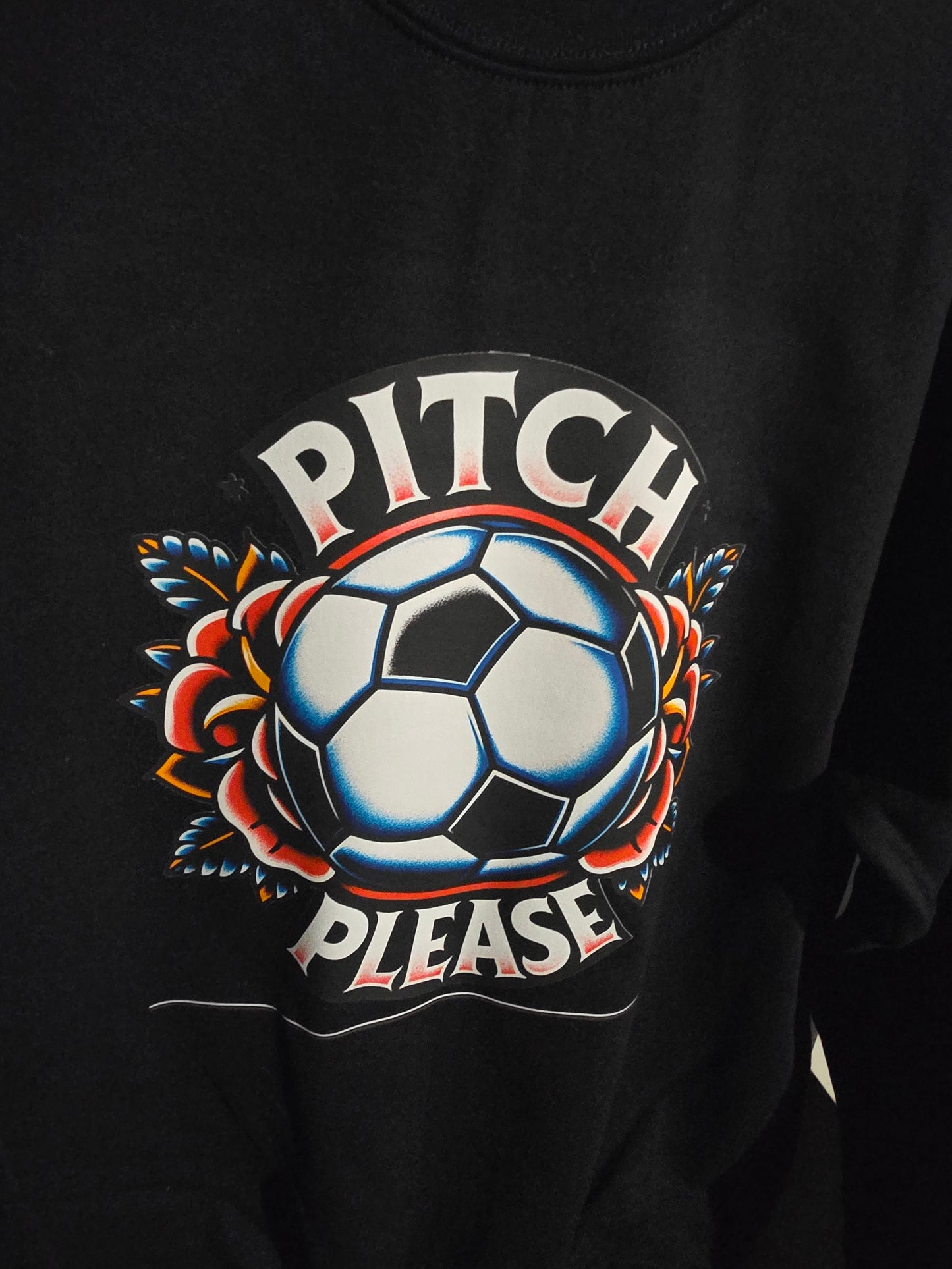 Pitch Please Soccer Crew Sweater