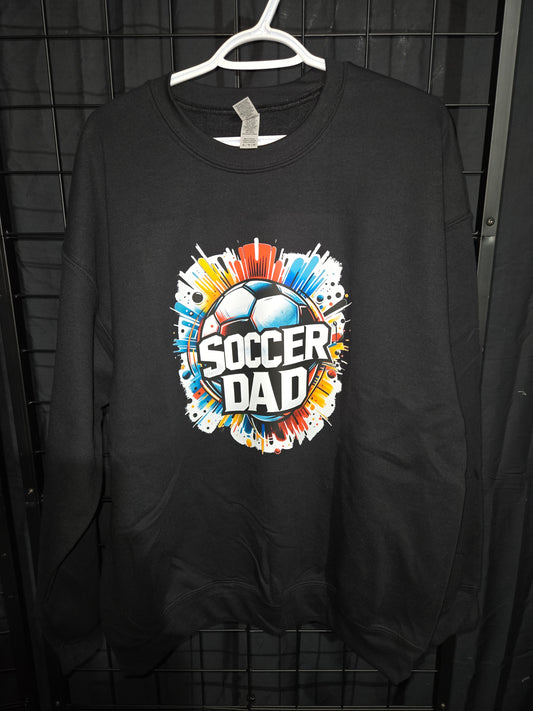 Soccer Dad Blast Crew Sweater