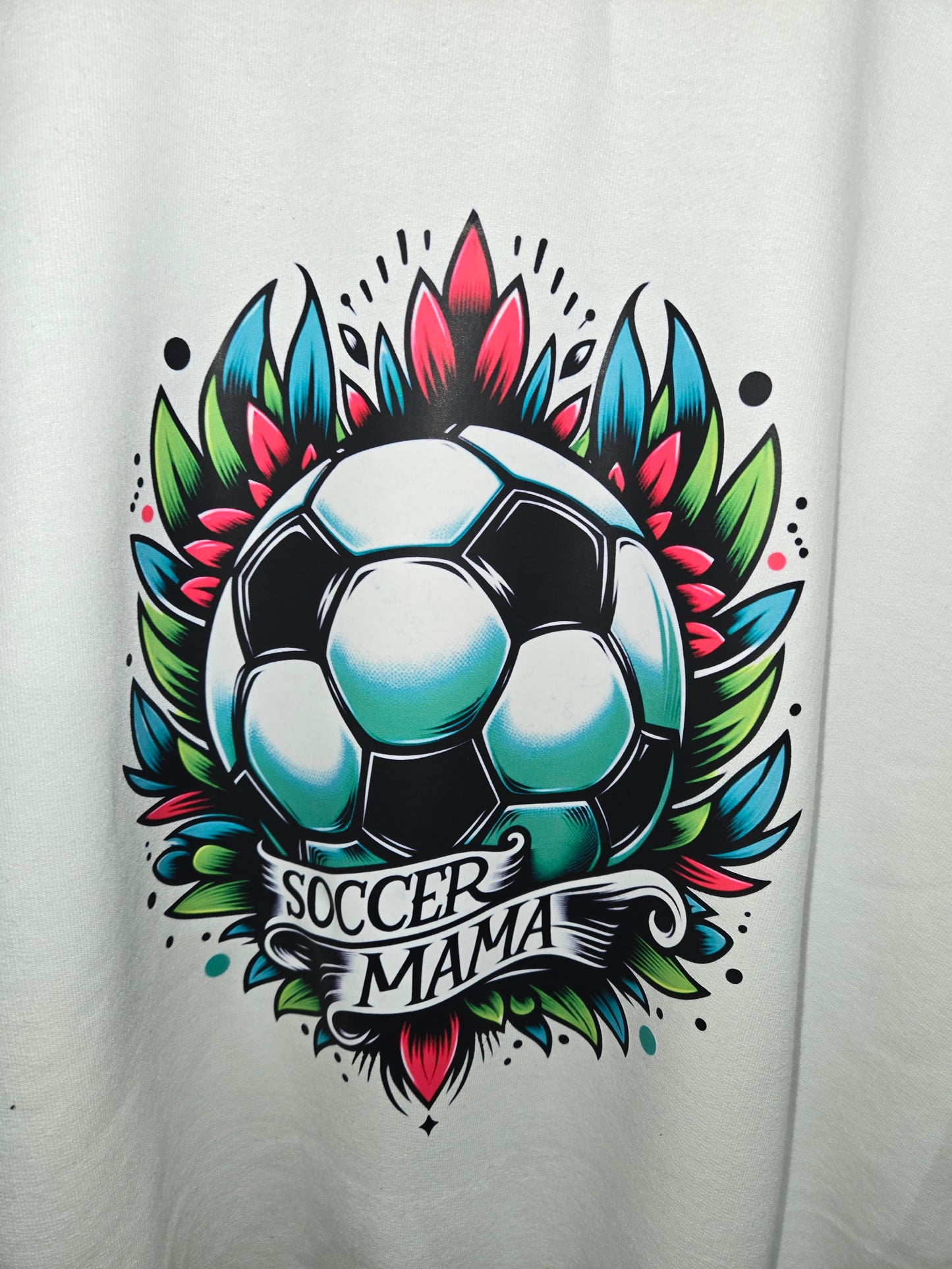 Soccer Mama Tattoo Crew Sweater