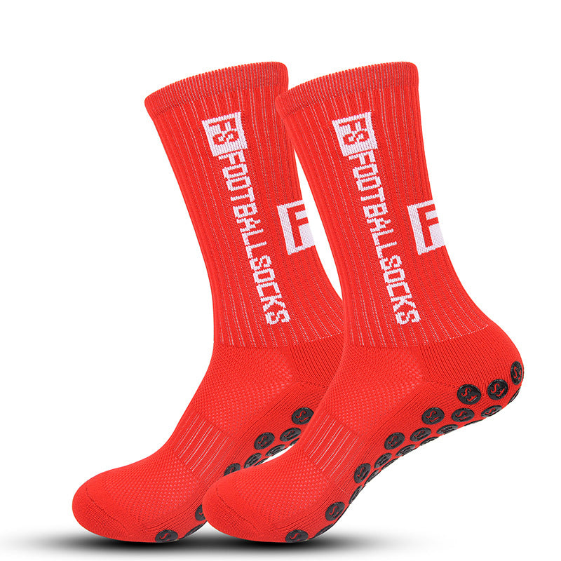 Anti-Slip Football Grip Socks