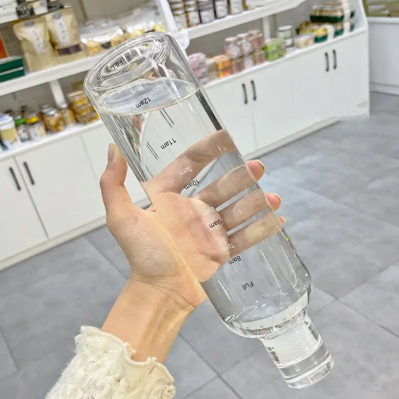 500/750ml Glass Water Bottle