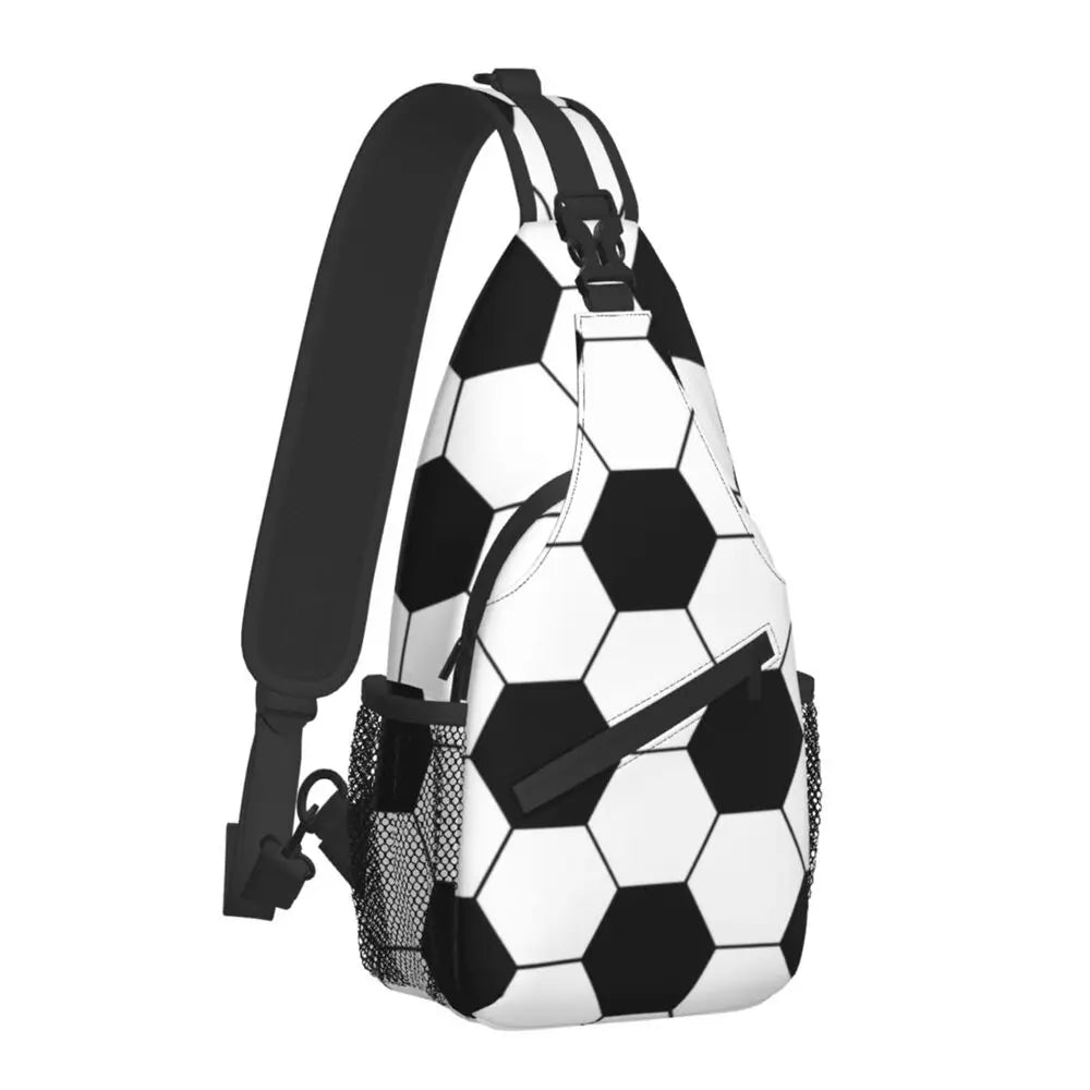 Soccer Ball Chest Crossbody Backpack