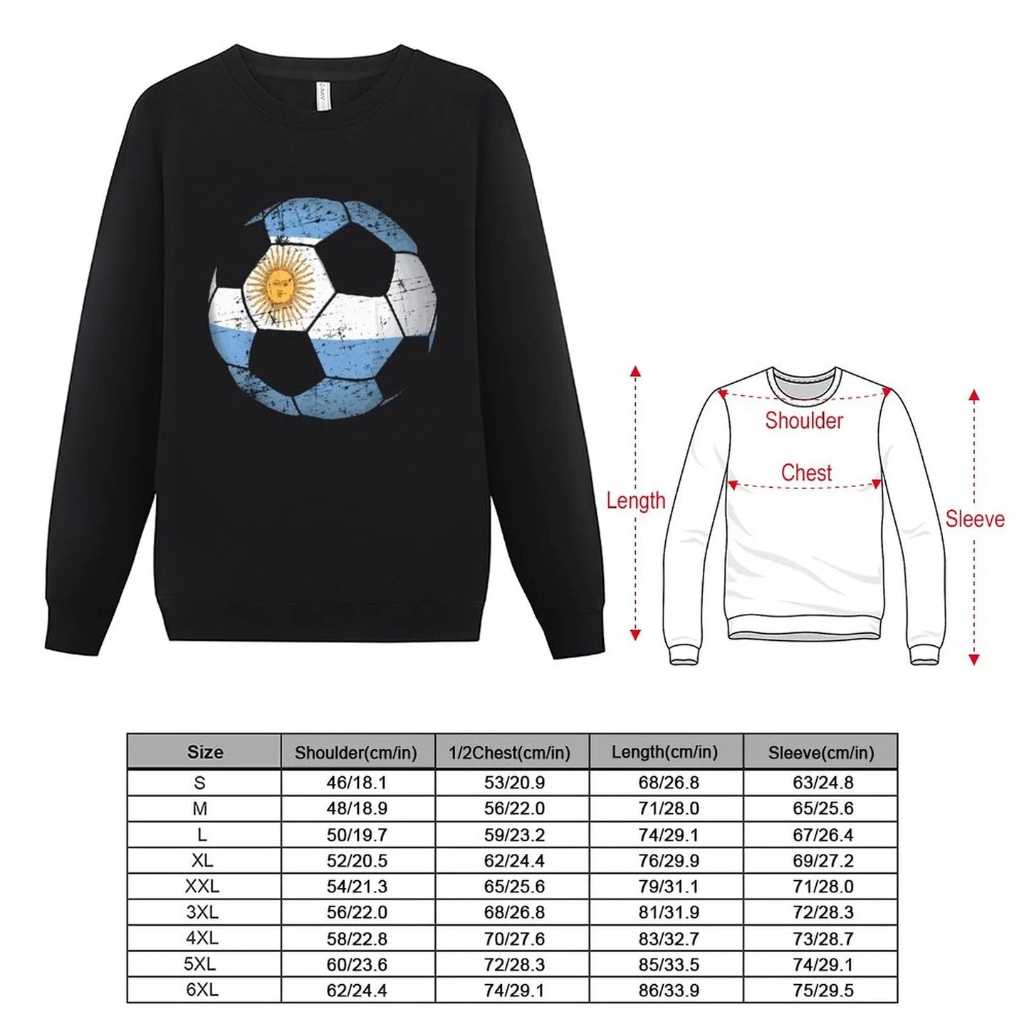 Soccerball Nation Sweaters