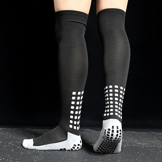 Anti-Slip Long Socks - black / 39-46