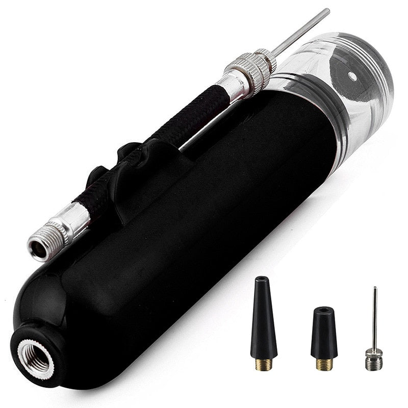 Portable Mini Ball Pump - black