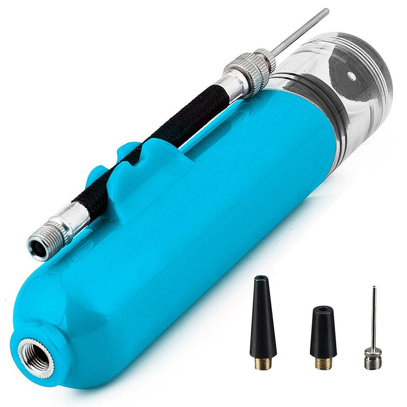 Portable Mini Ball Pump - blue