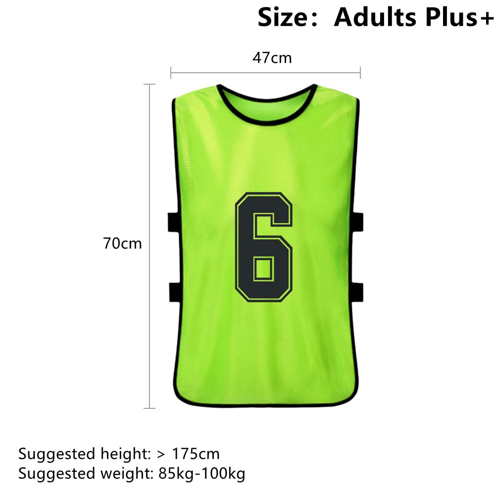 Soccer Pinnies with Numbers | Football Soccer | In2soccer Canada