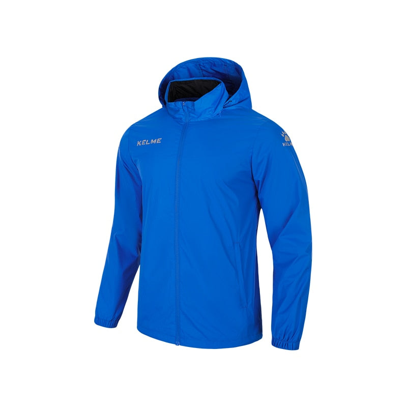 KELME Men’s Windbreaker Running Jacket - Blue jacket /